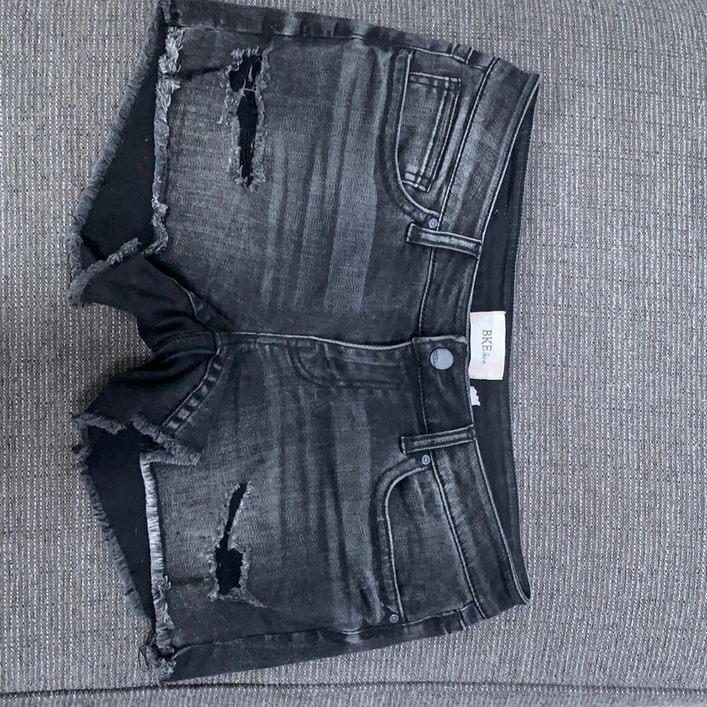 BKE Stella Black Jean Short